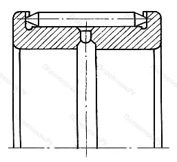 Модификация подшипника 6-274905Е размер 28,53x32,53x21,2