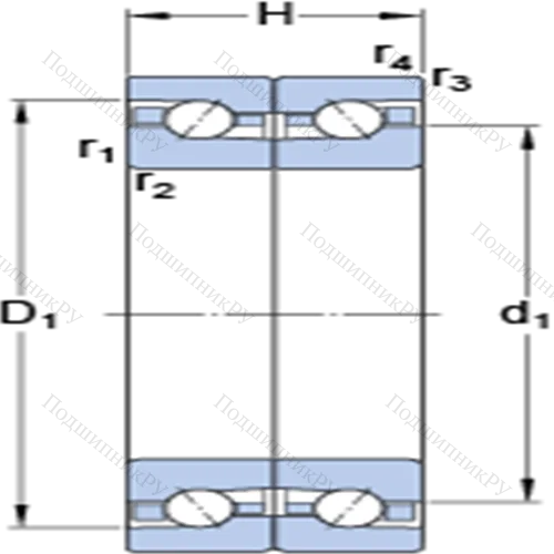 Прецизионные двойные упорно-радиальные шарикоподшипники BTM 75 BTN 9/HCP 4CDB от производителя  SKF