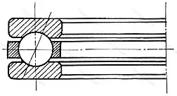 Подшипник  1008917 размер 85x100x10 от производителя  ГПЗ-10