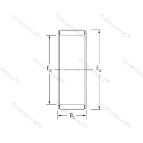 Подшипник игольчатый радиальный K 42X 50X 20H от производителя  KOYO