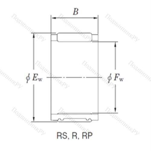 Подшипник игольчатый радиальный 13R 1815 от производителя  KOYO