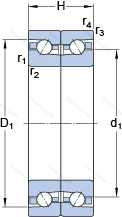 Подшипник BTM 110 ATN 9/P 4CDB в Новосибирске