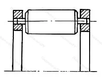 Модификация подшипника 864705К размер 25x33,05x20 от производителя  ГПЗ-4