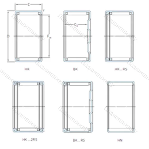 Подшипник игольчатый радиальный HN 4520