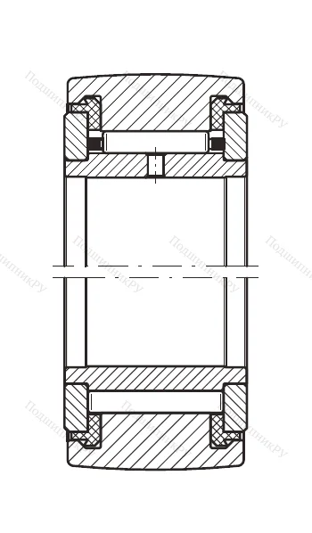 Игольчатый подшипник NATR 40 PP A