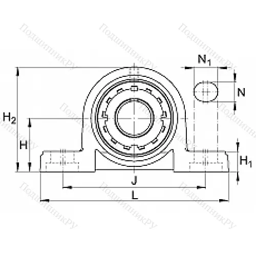 Подшипниковый узел RSAO 60 XL в Новосибирске