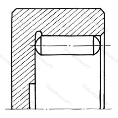 Модификация подшипника 904900 размер 10x16x8,95 от производителя  ЕПК