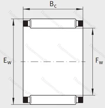 Подшипник K 25x29x17 A/0-7 в Новосибирске