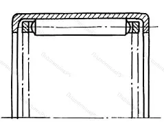 Модификация подшипника ск101412Е размер 10x14x12 ГПЗ-3 от производителя  ГПЗ-3