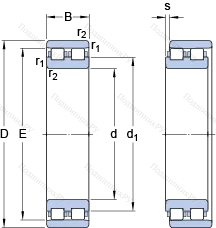 Подшипник NN 3021 TN 9/SP в Новосибирске