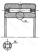 Модификация подшипника 6-4244907 размер 35x55x20 от производителя  ГПЗ-11