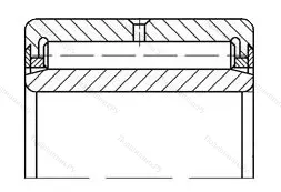 Подшипник  4344105 размер 25x47x22 от производителя  ГПЗ-14