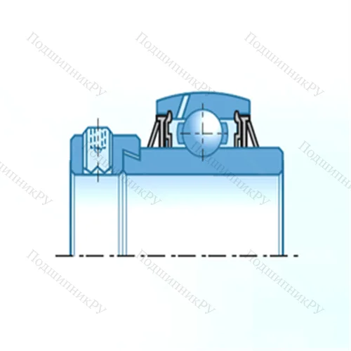 Подшипник шариковый радиальный UEL 309D 1