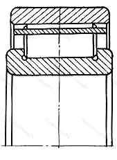 Модификация подшипника 954712К8 размер 60x120x60 от производителя  ЕПК