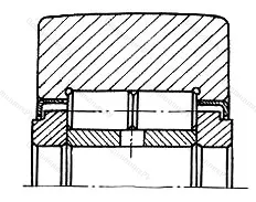 Подшипник  962715 размер 75x129x30 от производителя  ГПЗ-28