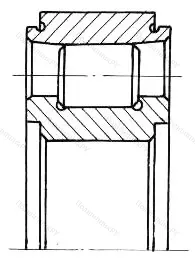 Подшипник  802846 размер 230x330x36 от производителя  ГПЗ-4