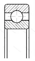 Модификация подшипника 1000980 размер 400x540x65 от производителя  CRAFT