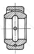 Подшипник GE 180 C размер 180x260x105/80 от производителя  SKF