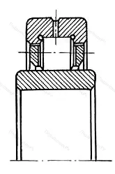 Модификация подшипника 55-2672919Р4 размер 95x130x18/22 от производителя  ГПЗ-4