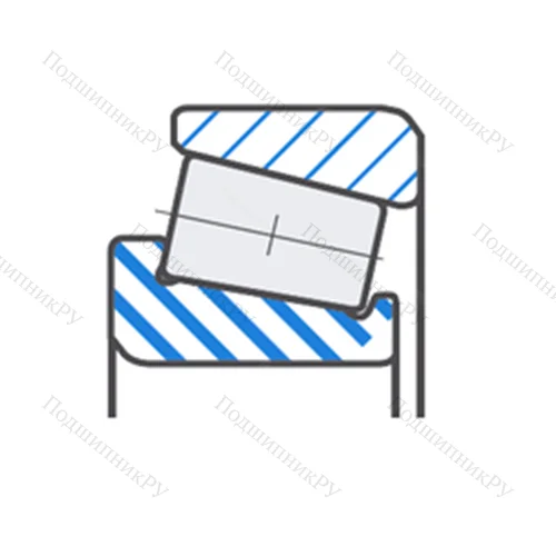 Подшипник роликовый радиально-упорный ST 4080C