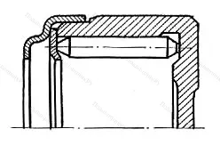 Модификация подшипника 804704К5 размер 22x35x26,5 от производителя  ГПЗ-1