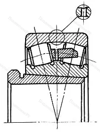 Подшипник  22313K+AH 2313 (73612) размер 60x140x48/64 от производителя  SKF