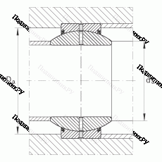 Подшипник GE 45-FO-2RS в Новосибирске