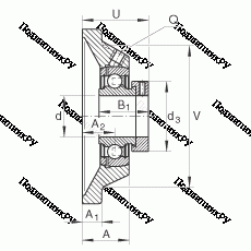 Подшипник PCJ 35-N в Новосибирске