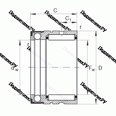 Подшипник NX 25-Z в Новосибирске